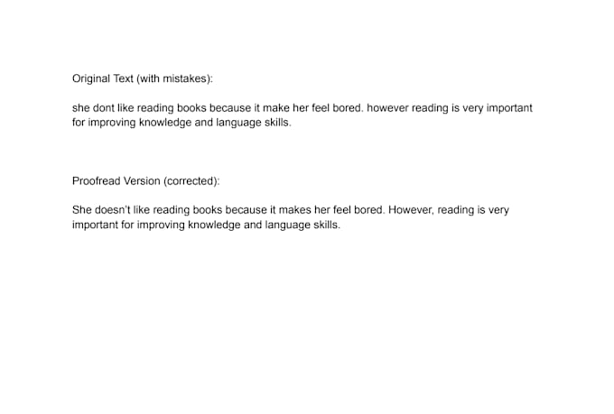 proofread and edit bangla or english texts